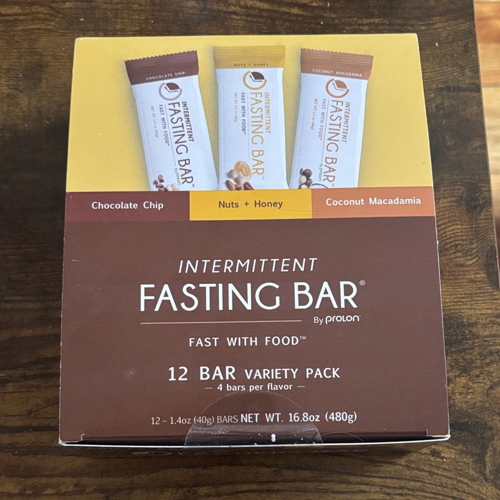 Prolon Intwrmittent Fast Bar variety pack (12)
